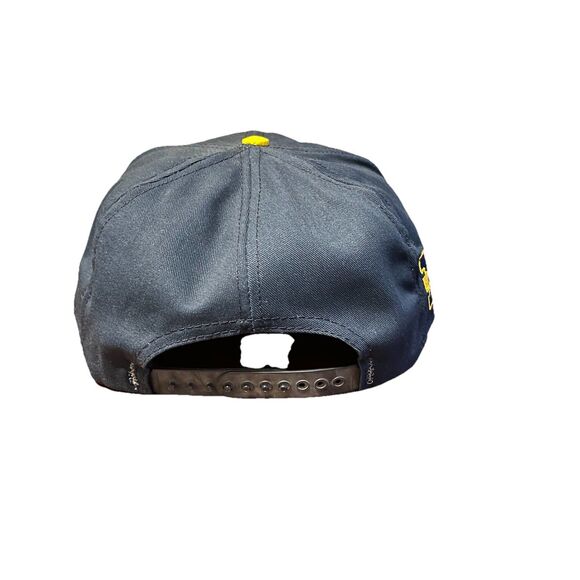 Michigan Wolverines Vintage 90s Made In USA Snapback Hat by AJD - Picture 4 of 7
